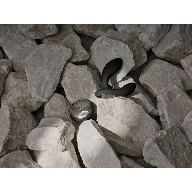 Lelo Hugo Prostate Massager Plug Anal à Vibrations Black 11.5 Cm