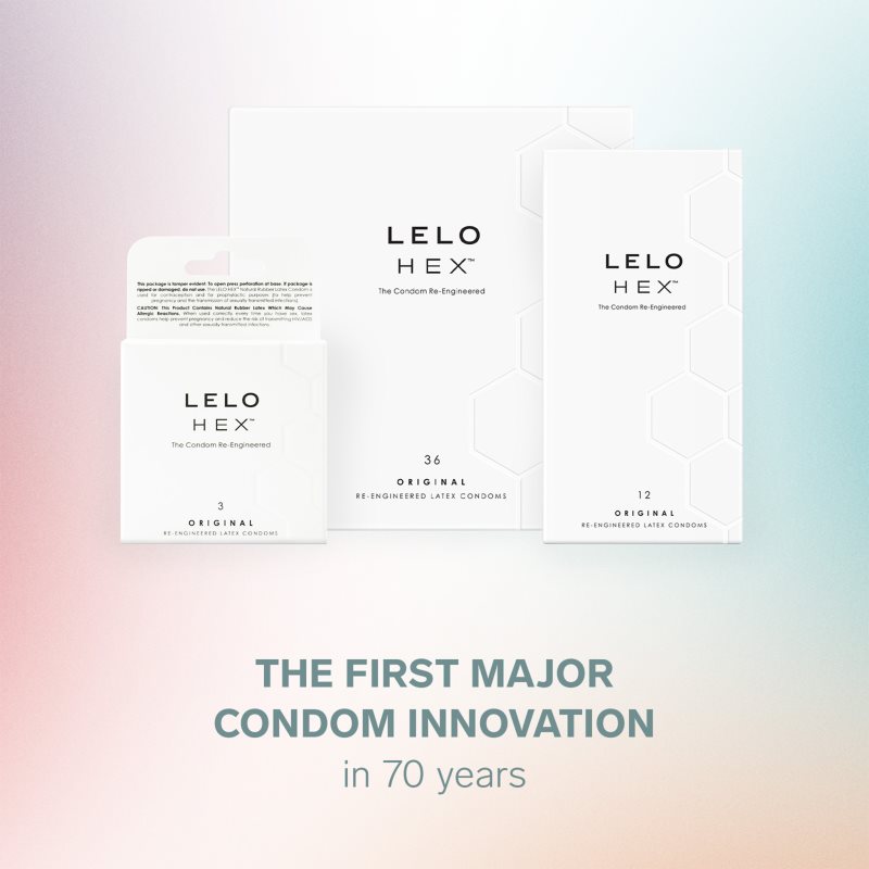 Lelo Hex Original kondomy 3 ks (obrázek 6)