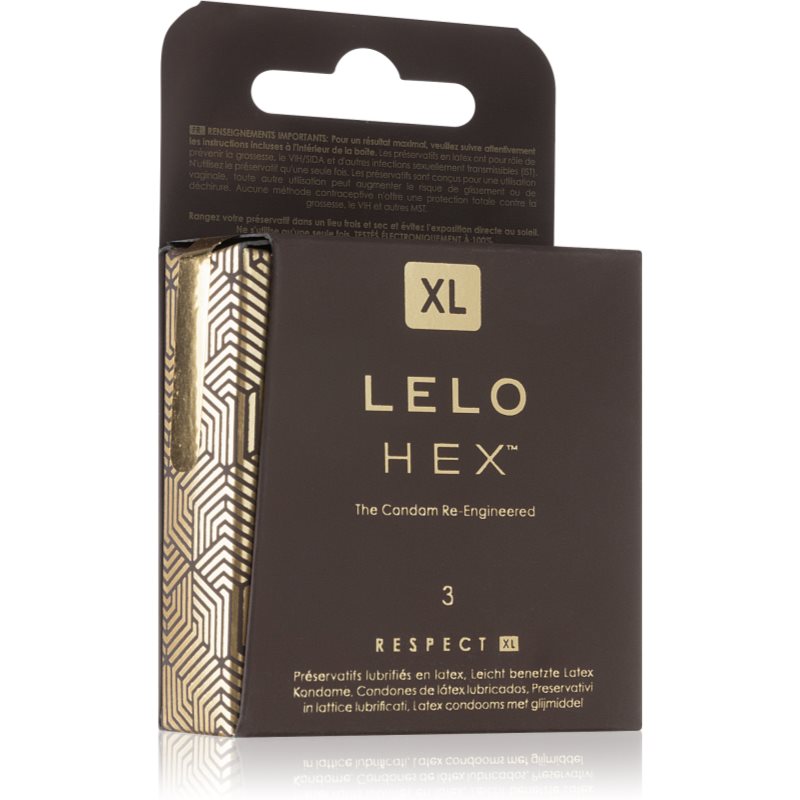 Lelo Hex Respect XL презервативи 3 кс