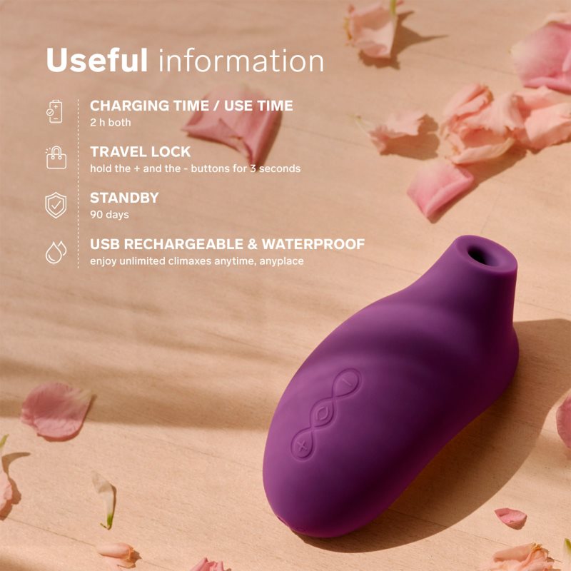 Lelo Sona 2 Cruise stimulátor klitorisu Black 11.5 cm (obrázek 5)