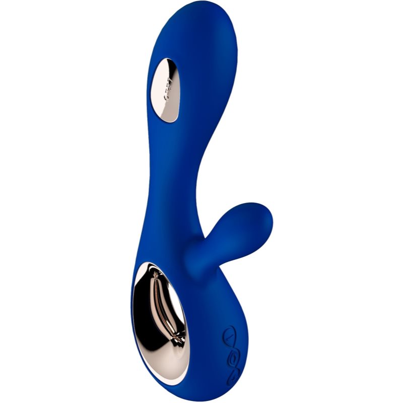 Lelo Soraya Wave Vibromasseur Muni D’un Stimulateur Clitoridien Midnight Blue 21,5 Cm