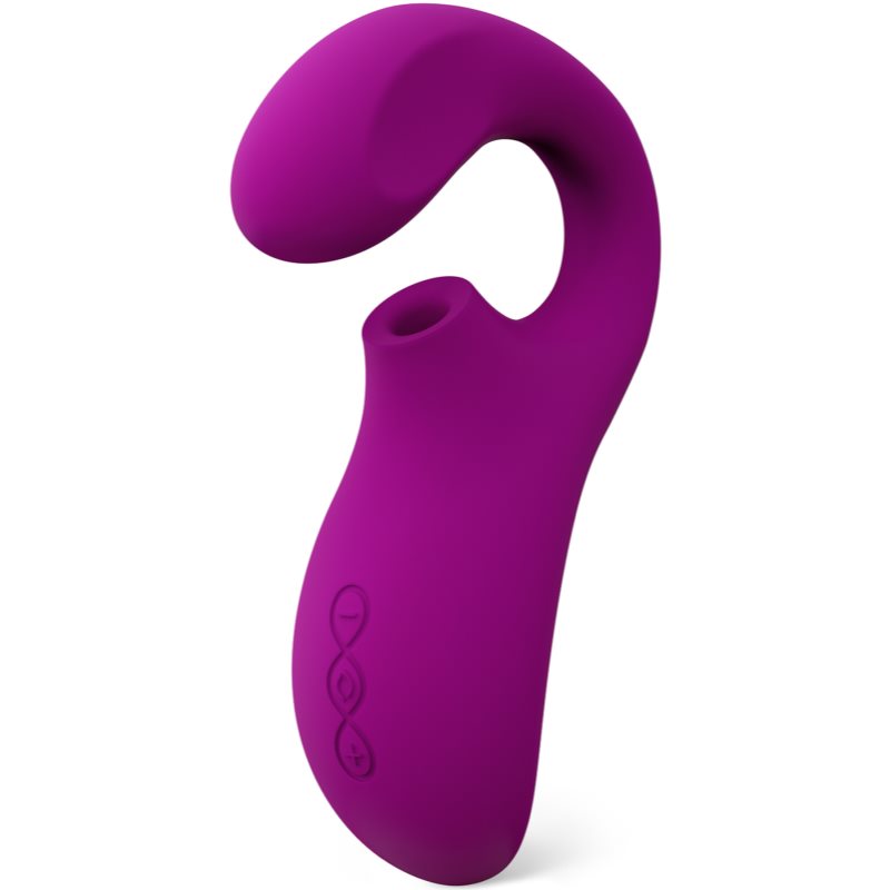 Lelo Enigma Vibromasseur Muni D’un Stimulateur Clitoridien Deep Rose 17 Cm