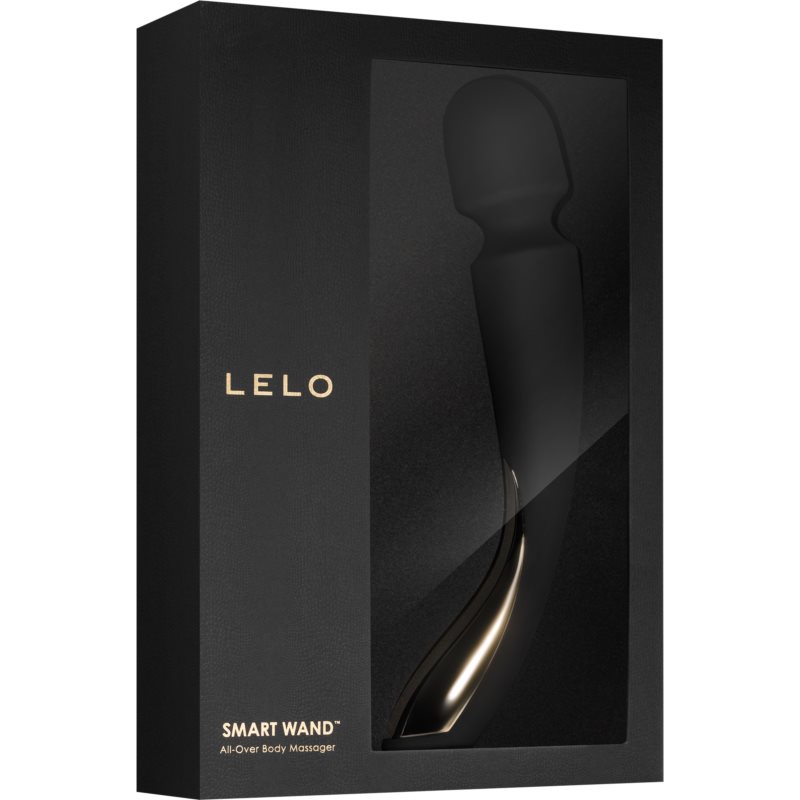 Lelo Smart Wand 2 Medium Baguette De Massage Et Vibromasseur Black 22 Cm