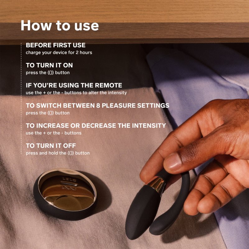 Lelo Tiani Duo párový vibrátor Ocean Blue 8,7 cm (obrázek 6)