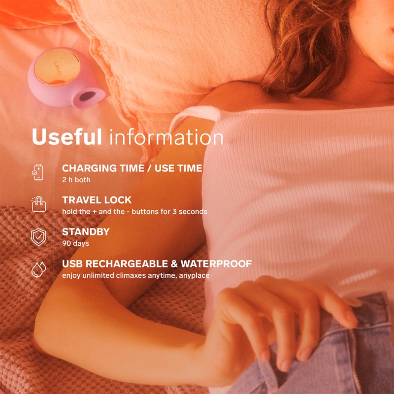 Lelo Sila Cruise stimulátor klitorisu Aqua 8 cm (obrázek 5)