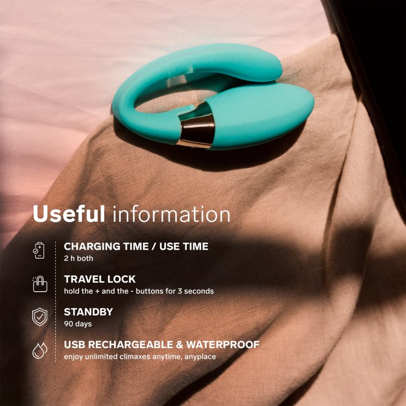 Lelo Tiani Harmony párový vibrátor Black 8,7 cm (obrázek 4)