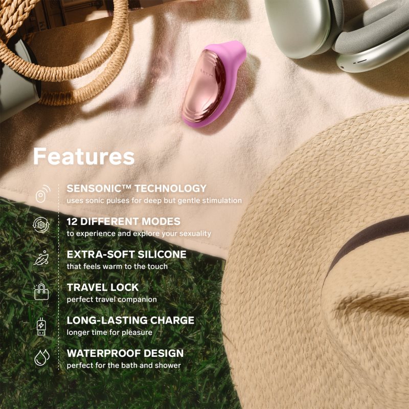 Lelo Sona 2 Travel stimulátor klitorisu 8.9 cm (obrázok 6)