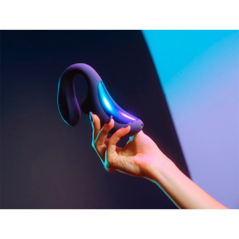 Lelo Enigma Wave Dual Stimulation Vibromasseur Muni D’un Stimulateur Clitoridien Black 18,2 Cm
