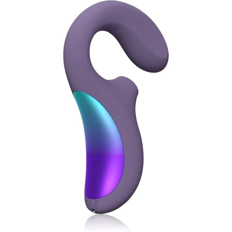 Lelo Enigma Wave Dual Stimulation vibrátor so stimulátorom klitorisu cyber purple 18,2 cm