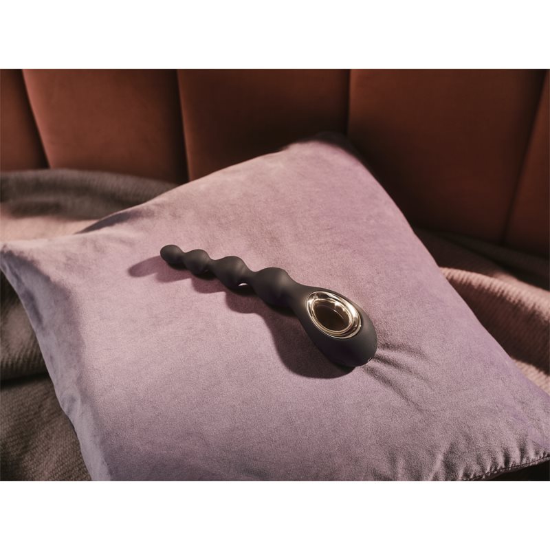 Lelo Soraya Beads Vibromasseur Avec Boules Anales Black 23,4 Cm
