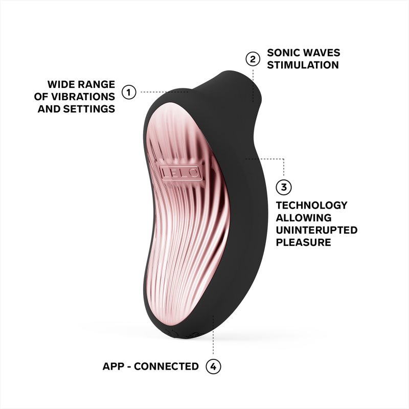 Lelo SONA 3 Cruise Klitoris-Stimulator Black 11.5 cm (Bild 3)