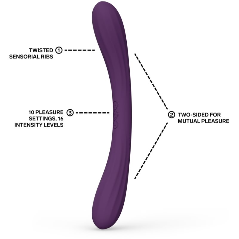 Lelo Boomerang vibrátor dvojitý 28.1 cm (obrázek 3)