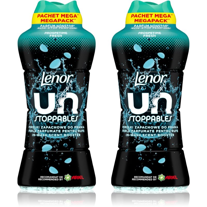 Lenor Unstoppables Fresh ароматни перли за перална машина изгодна опаковка