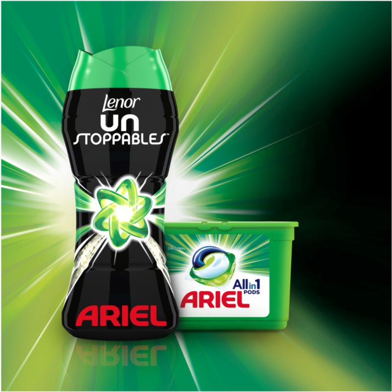 Lenor Unstoppables Ariel ароматичні перлини для прання 510 гр