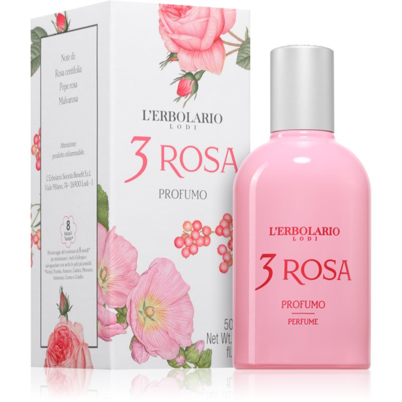 L'ERBOLARIO 3 Rosa parfémovaná voda pro ženy 50 ml (obrázek 3)