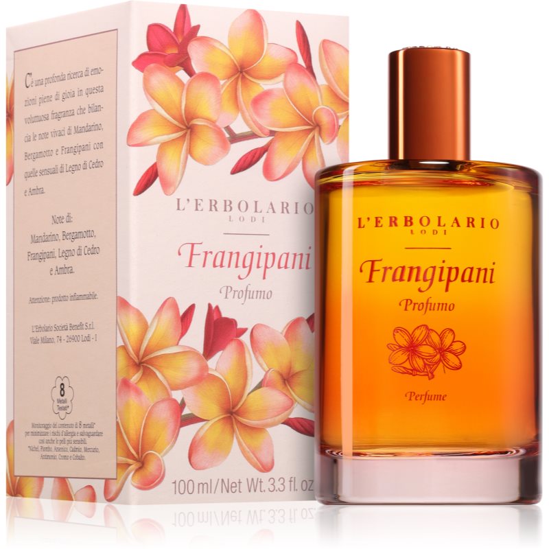 L'ERBOLARIO Frangipani parfémovaná voda pro muže 100 ml (obrázek 3)