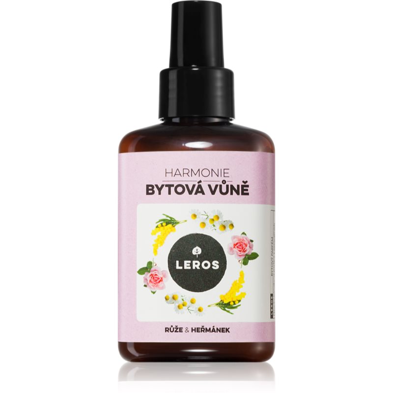 Leros Home perfume rose & chamomile sprej za dom 100 ml