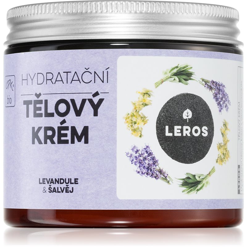 Leros Body Cream Lavender & Sage зволожуючий крем для тіла 200 мл