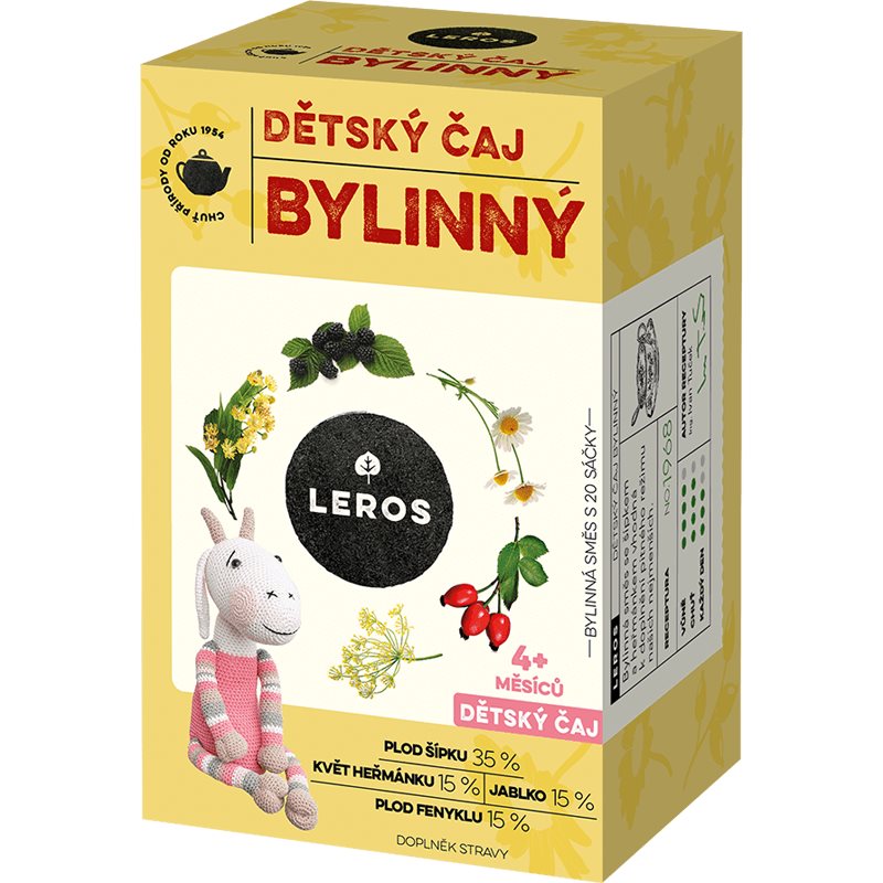 Leros Detský čaj bylinný bylinný čaj pre deti 20x1,8 g kúpite na Notino.sk