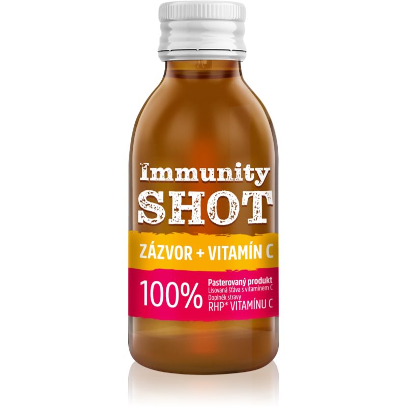 Leros Immunity Shot zázvor + vitamin C koncentrát na posilnenie imunity 150 ml