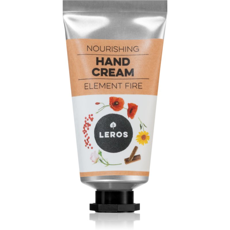 Leros Element Fire Pink Pepper & Cinnamon Nourishing Hand Cream With Shea Butter 30 Ml