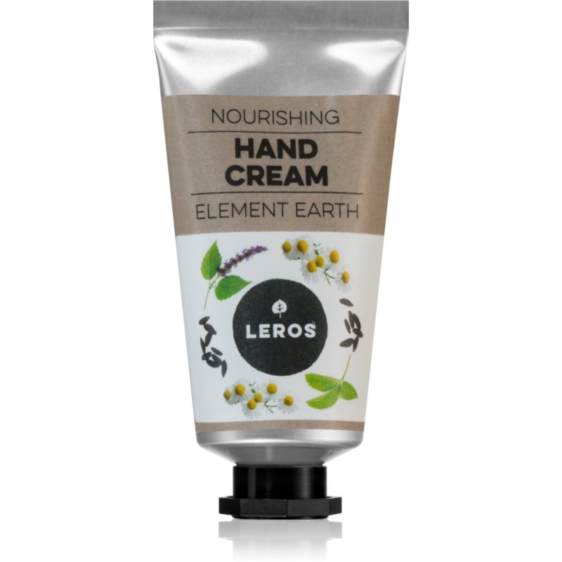 Leros Element Earth Patchouli & Tonka Beans Nourishing Hand Cream With Shea Butter 30 Ml