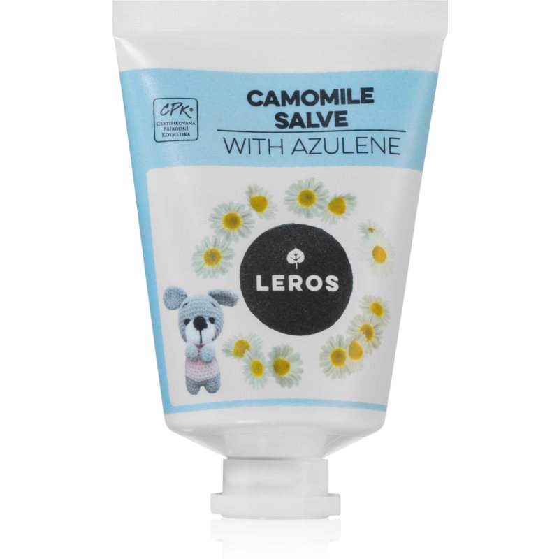Leros Camomile Salve With Azulene Ointment For Sensitive And Dry Skin 30 Ml