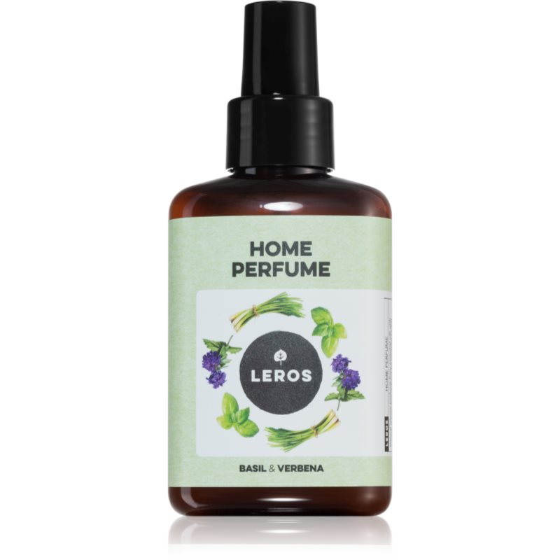 Leros Home Perfume Basil & Verbena Room Spray 100 Ml