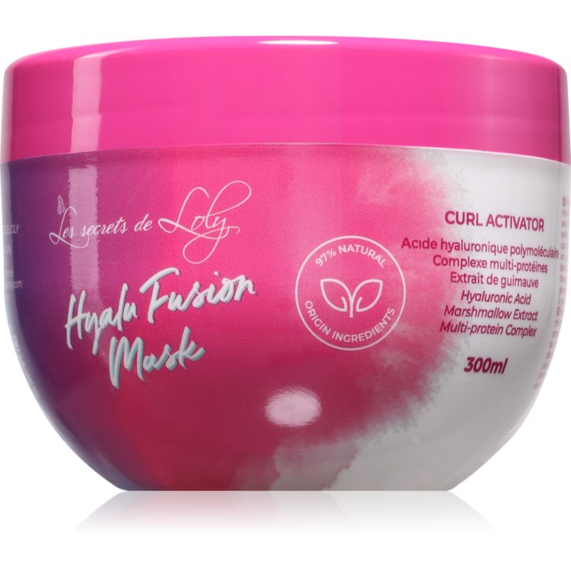 Les Secrets De Loly Hyalu Fusion Mask maska na vlasy pro aktivaci kudrlin 300 ml