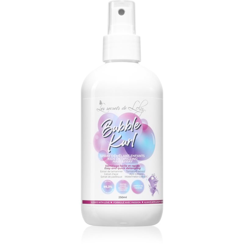 Les Secrets De Loly Les Secrets De Loly Bubble Kurl σπρέι για τα μαλλιά για εύκολο χτένισμα μαλλιών για παιδιά 250 ml