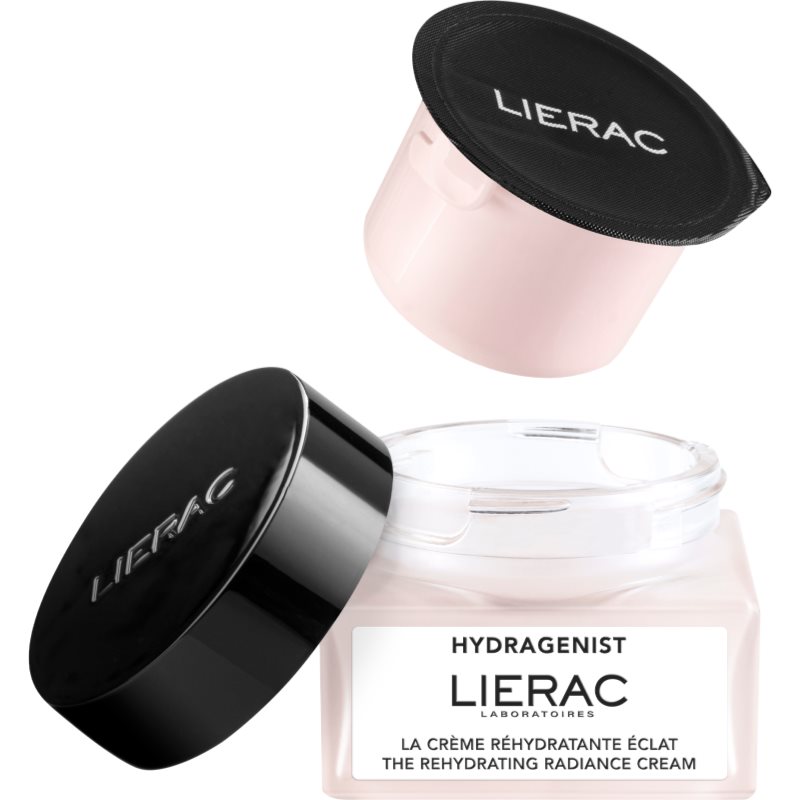 Lierac Hydragenist aufhellende und feuchtigkeitsspendende Creme für normale und trockene Haut 50 ml