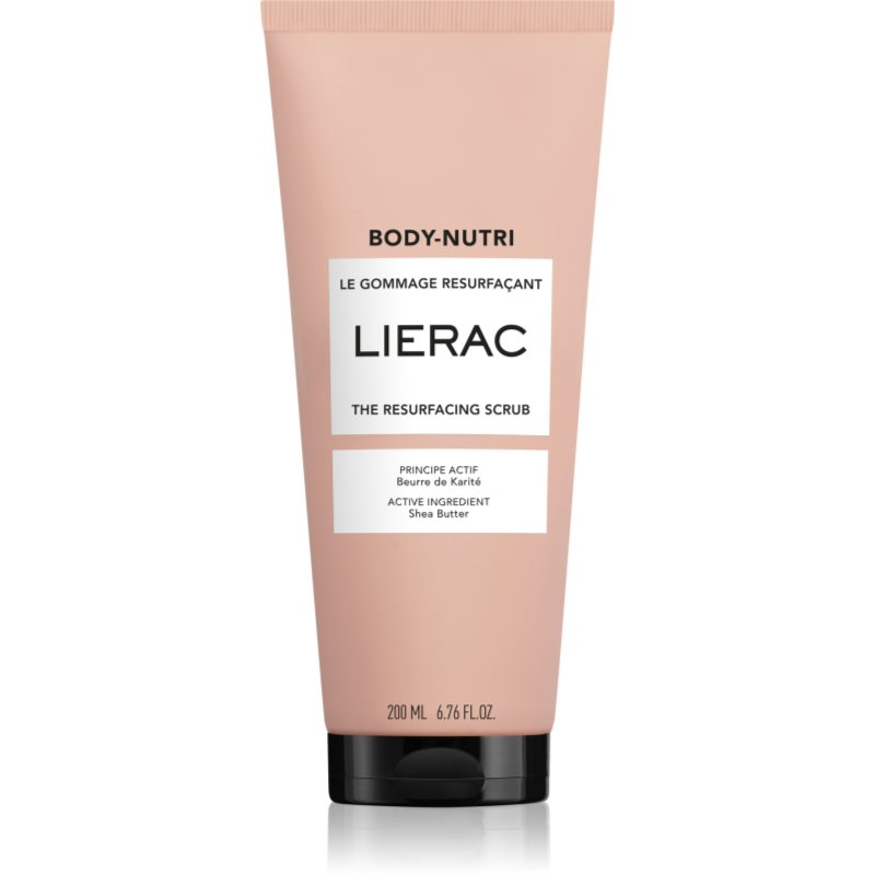 Lierac Body-Nutri The Resurfacing Scrub tělový peeling s regeneračním účinkem 200 ml
