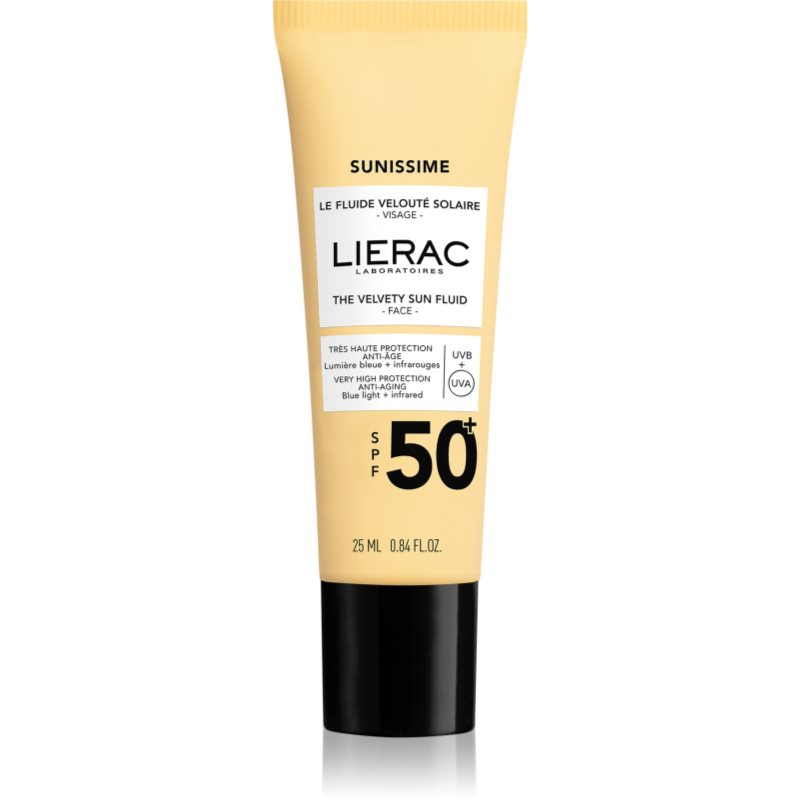 Lierac Sunissime The Velvety Sun Fluid SPF 50+ ochranný fluid na opalování SPF 50+ 40 ml