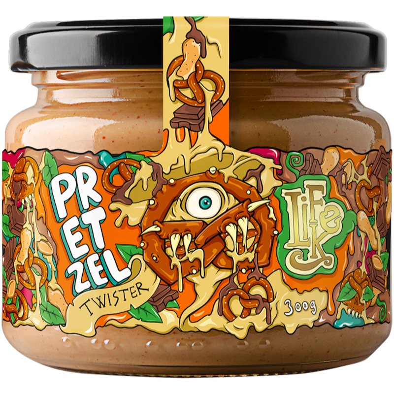 LifeLike Twister Pretzel orechová nátierka 300 g