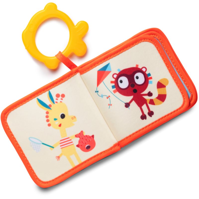 Lilliputiens Bath Book Jack Livre étanche Avec Anneau à Mordiller 6m+ 1 Pcs