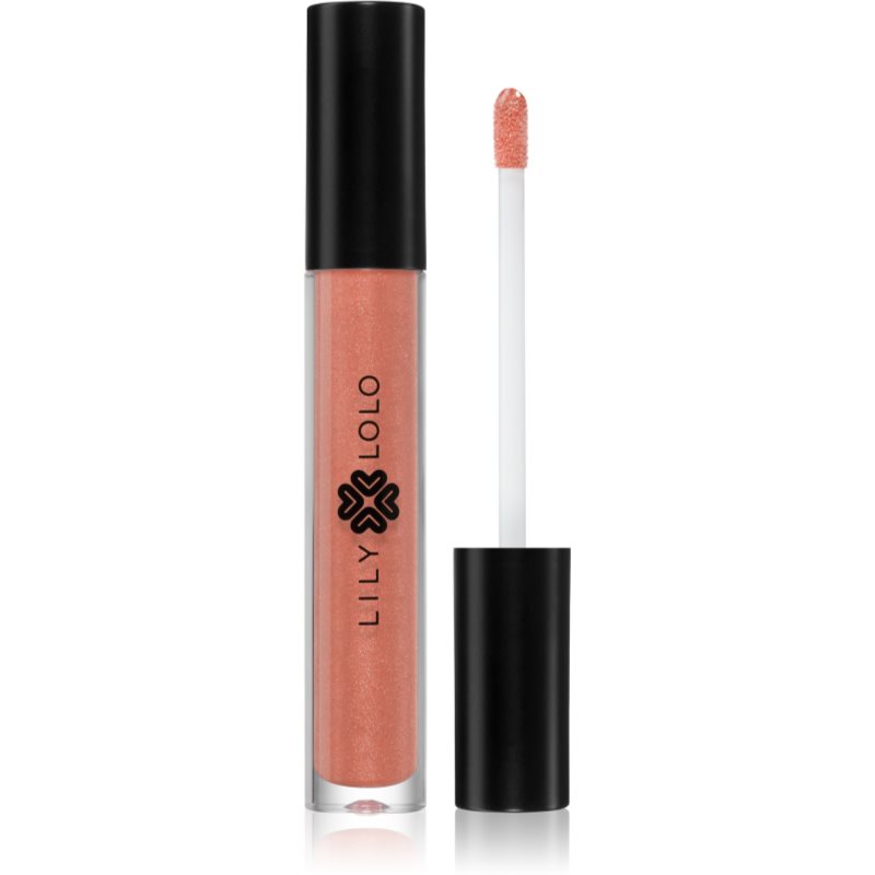 Lily Lolo Natural Lip Gloss tápláló ajakfény árnyalat Peachy Keen 4 ml