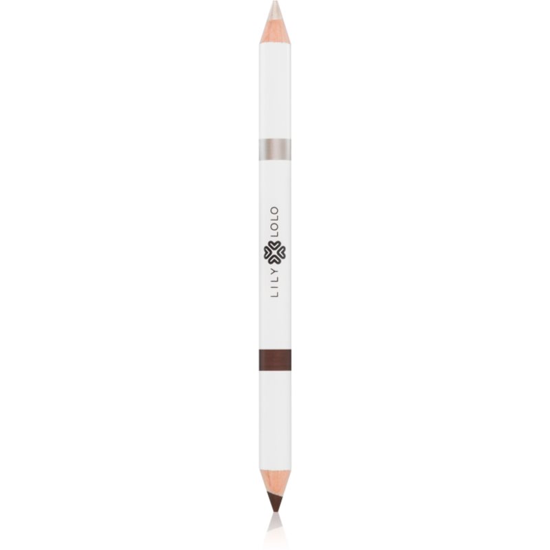 Zdjęcia - Kredka do oczu / brwi Lily Lolo Brow Duo Pencil kredka do brwi odcień Medium 1,5 g 