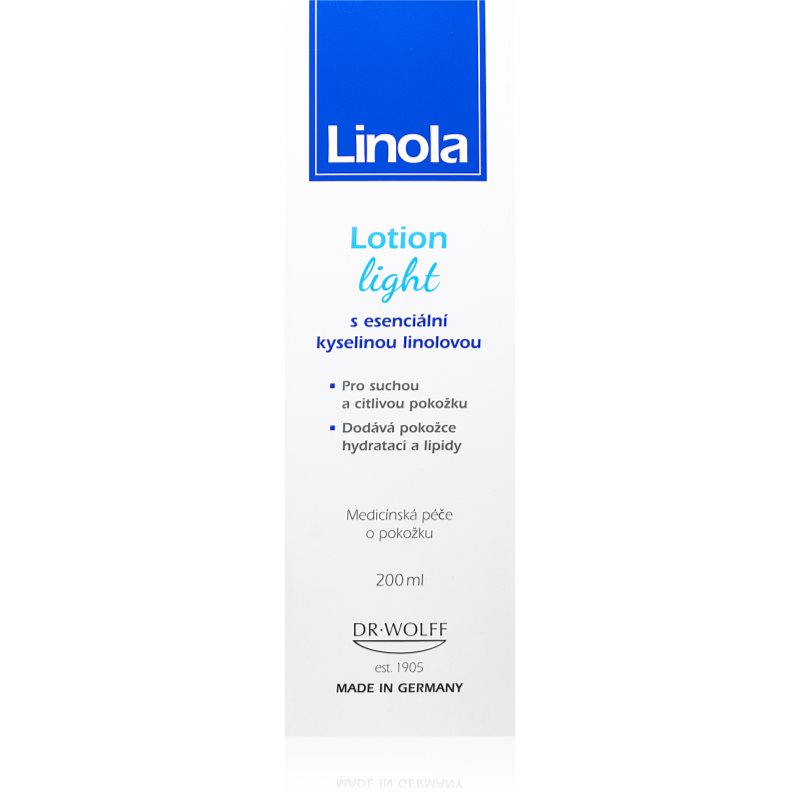 Linola Lotion Light Lightweight Body Lotion For Sensitive Skin 200 Ml