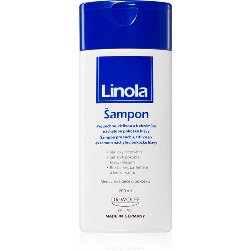 E-shop Linola Shampoo šampon pro citlivou a podrážděnou pokožku hlavy 200 ml