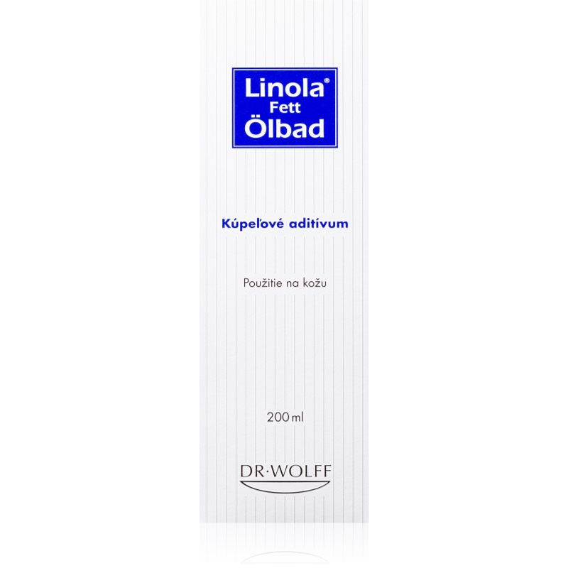 Linola Fett Ölbad prípravok do kúpeľa na suchú a ekzematickú pokožku 200 ml