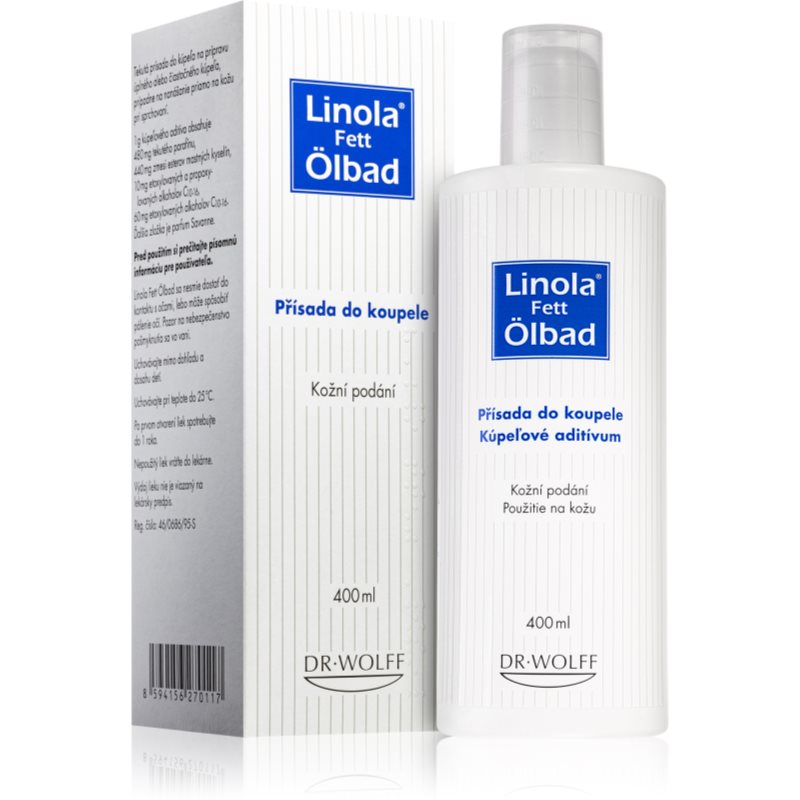 Linola Fett Ölbad prísada do kúpeľa pre suchú a citlivú pokožku 400 ml kúpite na Notino.sk
