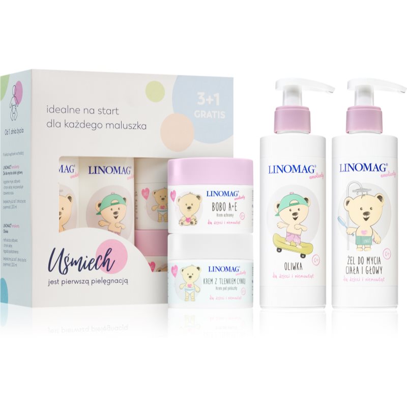 Linomag Emolienty Gift Set Geschenkset (für Kinder ab der Geburt)