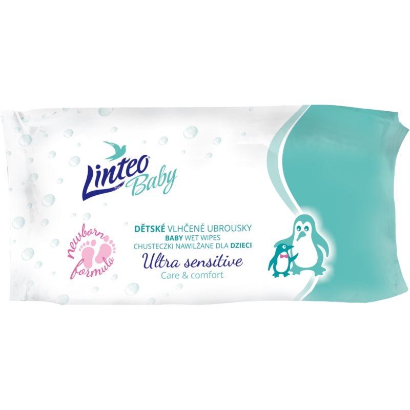 Linteo Baby Ultra Sensitive sanfte Feuchttücher für Kleinkinder 64 St.