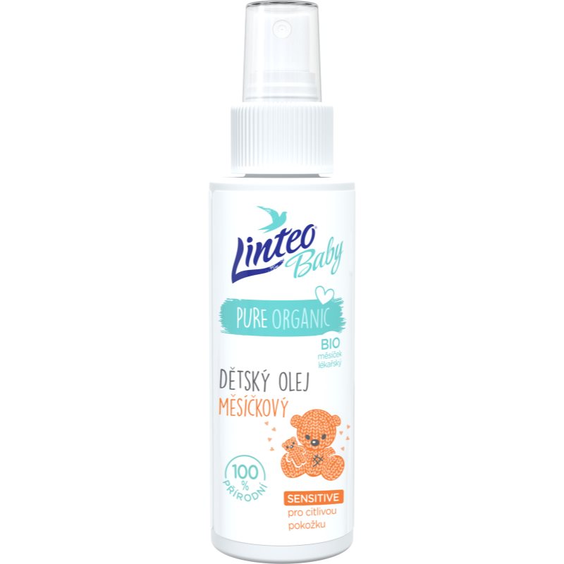 Linteo Pure Organic Baby Oil дитяча олійка з екстрактом нагідки 100 мл