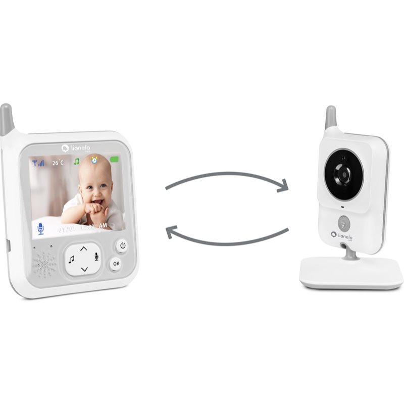 Lionelo Care Babyline 7.1 Video Baby Monitor 1 Pc