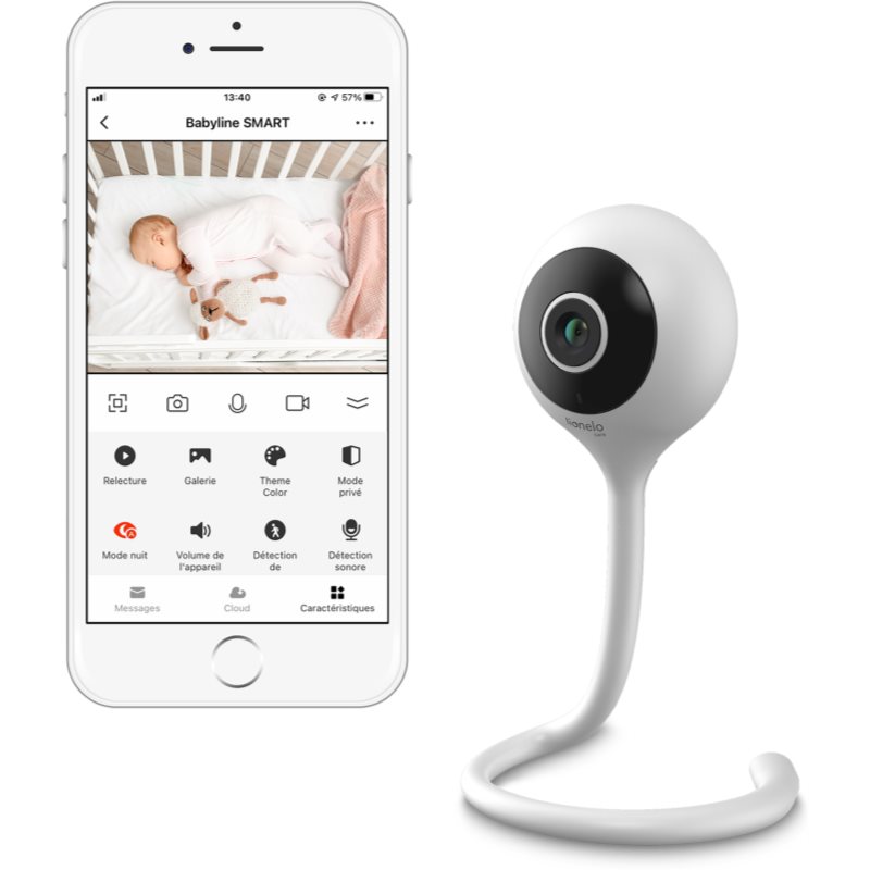 Lionelo Care Babyline Smart Video Baby Monitor 1 Pc