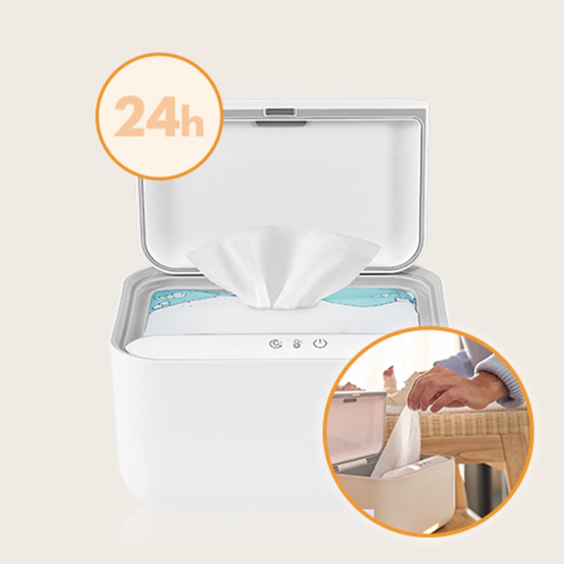 Lionelo BabyBliss ohřívač vlhčených ubrousků 1 ks (obrázek 4)