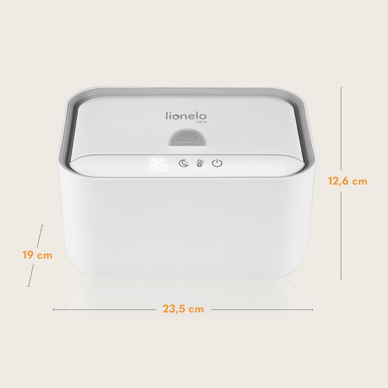 Lionelo BabyBliss ohřívač vlhčených ubrousků 1 ks (obrázek 8)