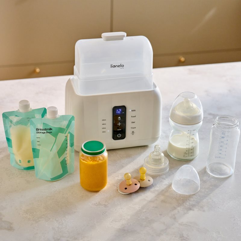 Lionelo Thermup Double White Bottle Warmer 6in1 multifunkční ohřívač kojeneckých lahví 6 v 1 1 ks (obrázek 5)