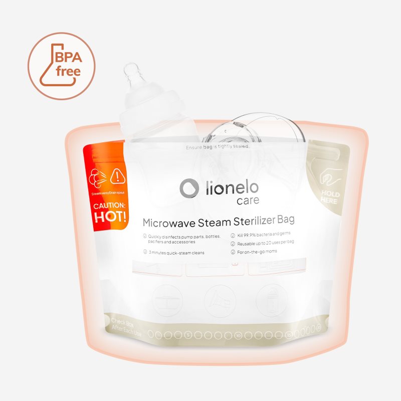 Lionelo Thermbag sterilizační sáčky do mikrovlnné trouby 8 ks (obrázek 7)